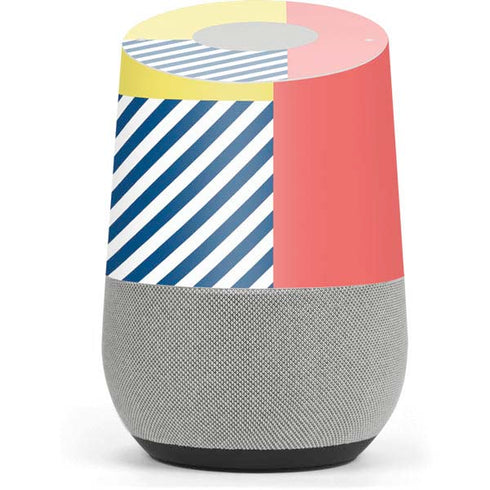Color Blocks Google Home Skin